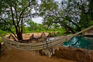 Umlani hammock by the pool